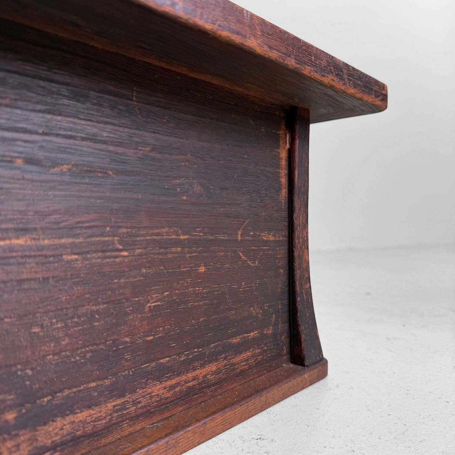 Antieke Japanse Houten Hibachi / Plantenhouder, 1880–1900