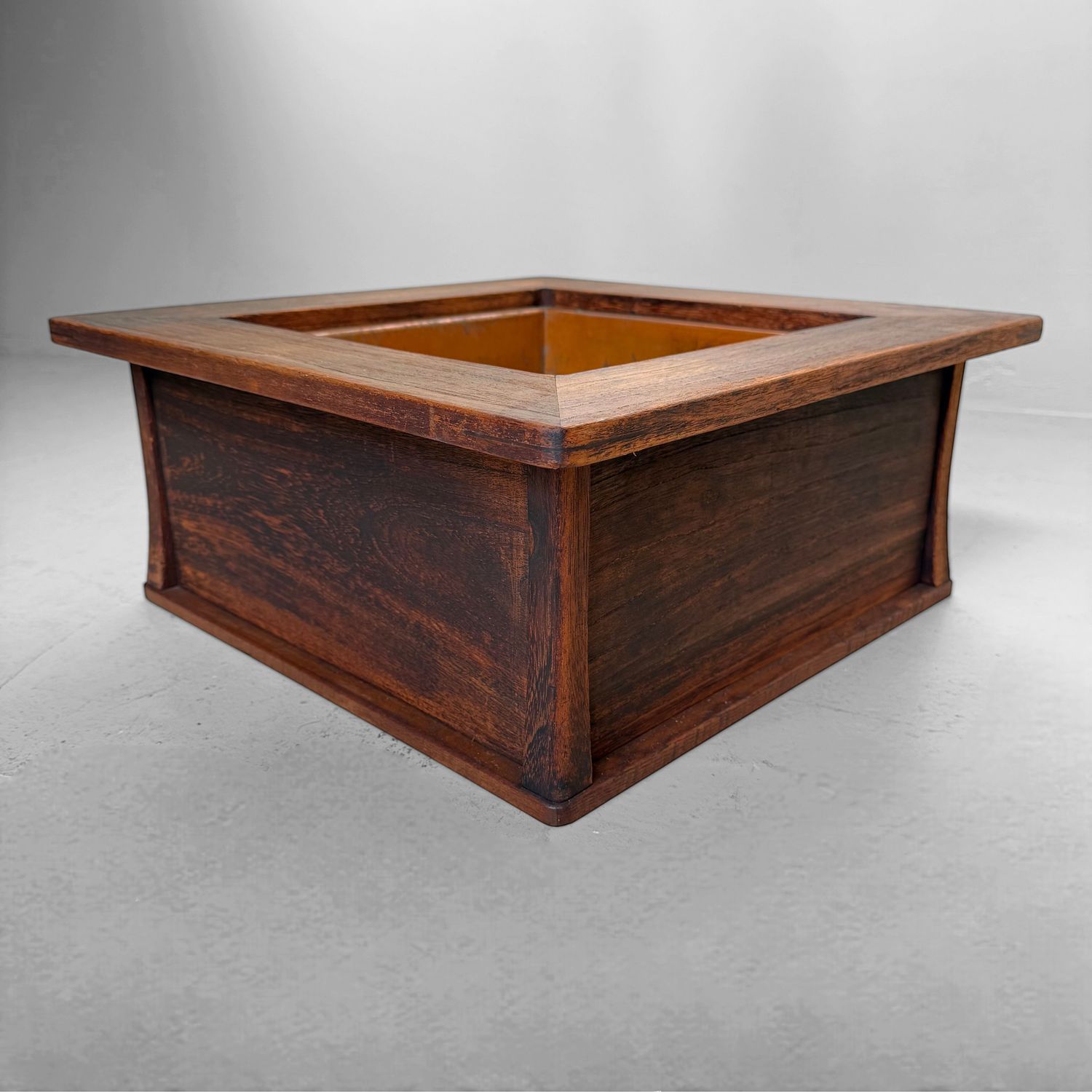 Antieke Japanse Houten Hibachi / Plantenhouder, 1880–1900