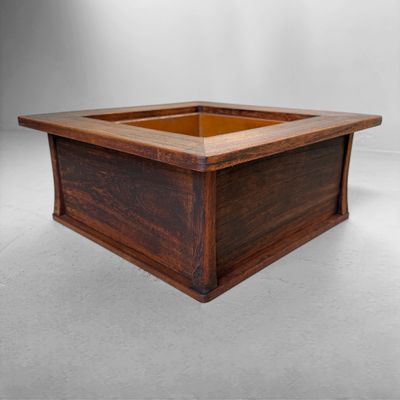 Antieke Japanse Houten Hibachi / Plantenhouder, 1880–1900