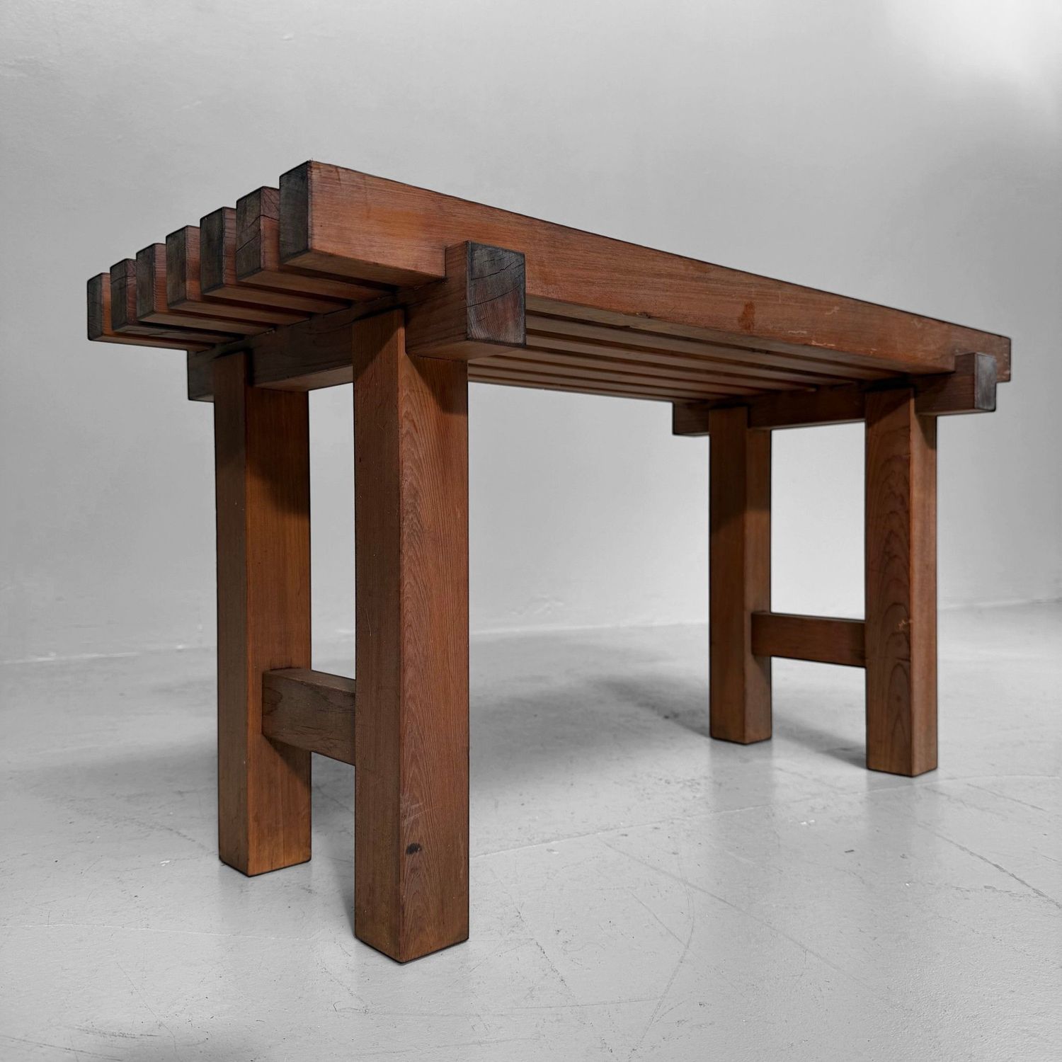 Vintage Japanse Minimalistische Displaybank, 1960–1970