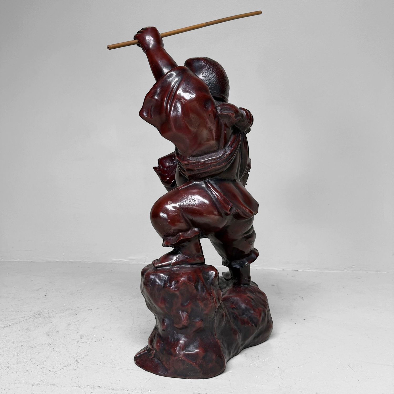 Large Japanese Ebisu Statue, Luck & Prosperity, 1950–1970