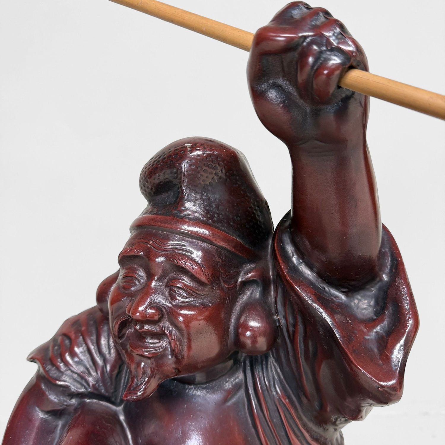 Large Japanese Ebisu Statue, Luck & Prosperity, 1950–1970