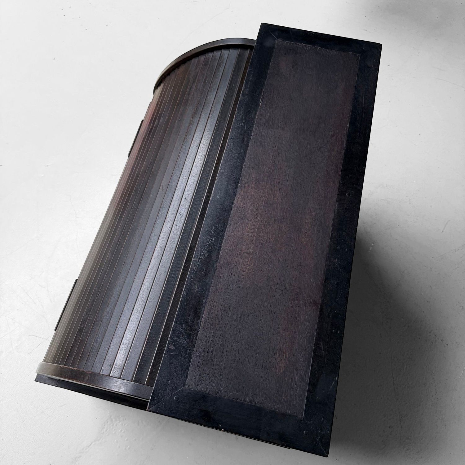 Japanese Seated Writing Desk / Shosai-zukue with Tambour Door, 1920–1930