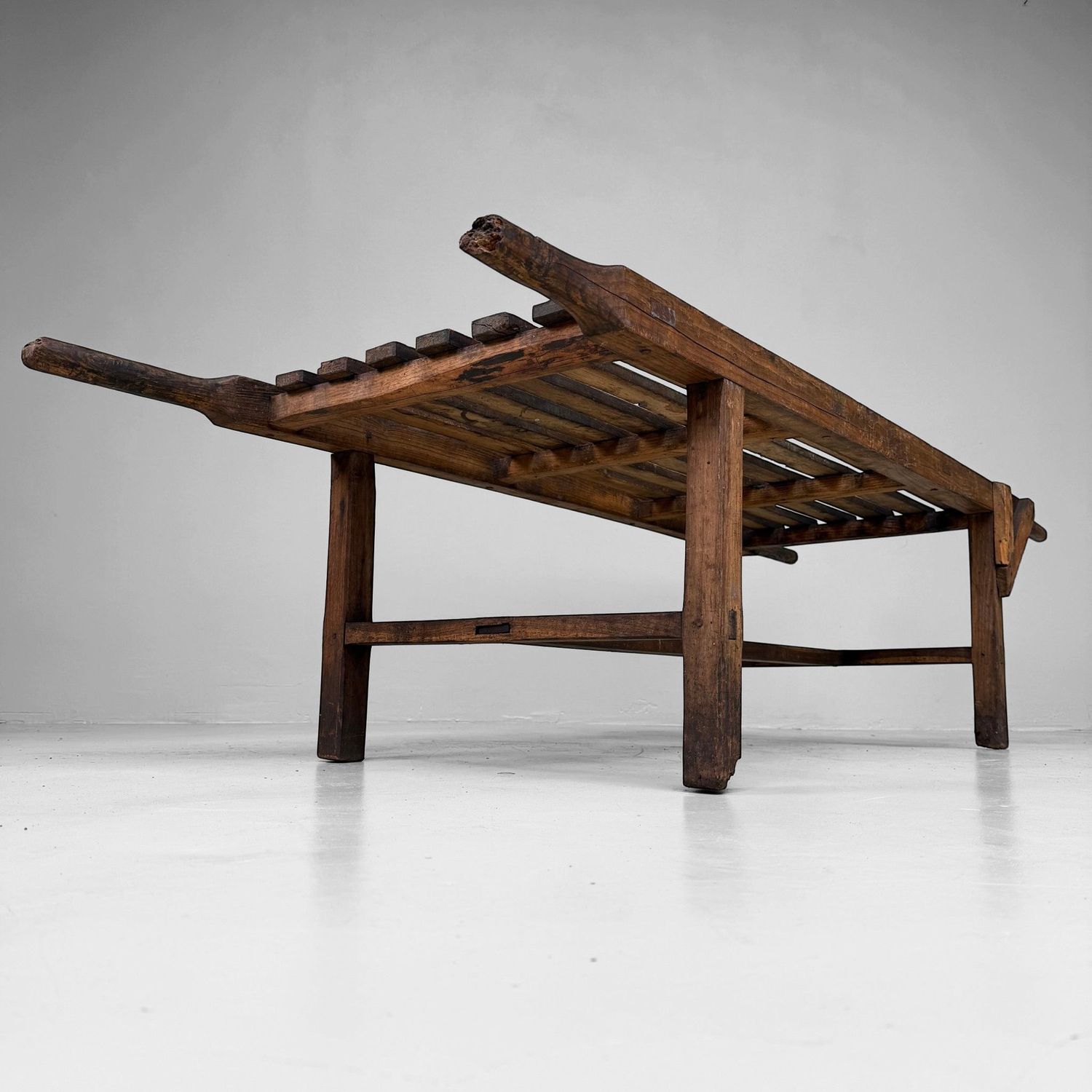 Antique French Carrying Stretcher / Display Bench, 1900s