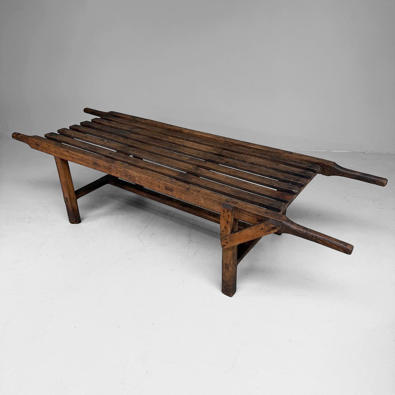 Antique French Carrying Stretcher / Display Bench, 1900s