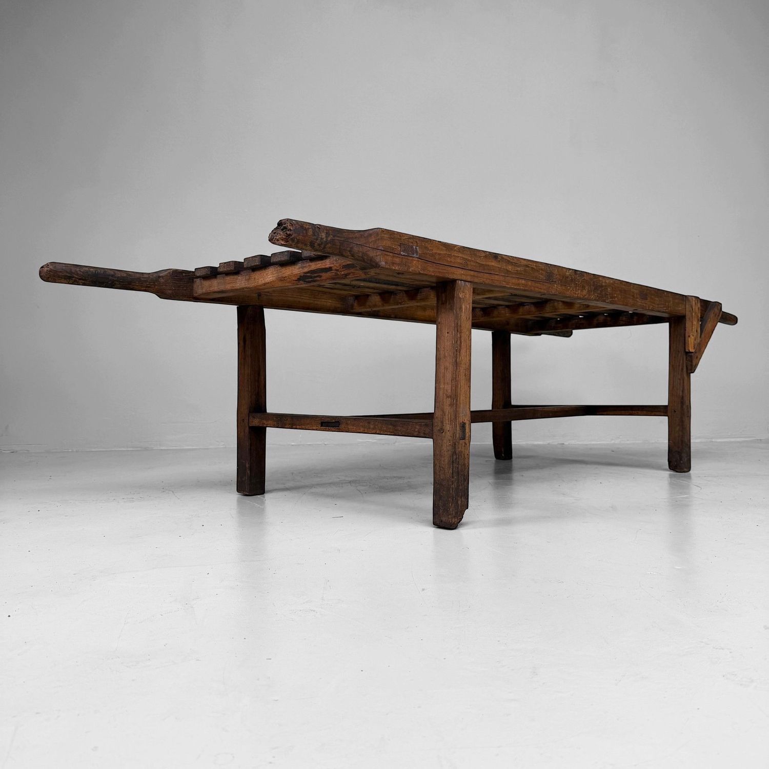Antique French Carrying Stretcher / Display Bench, 1900s