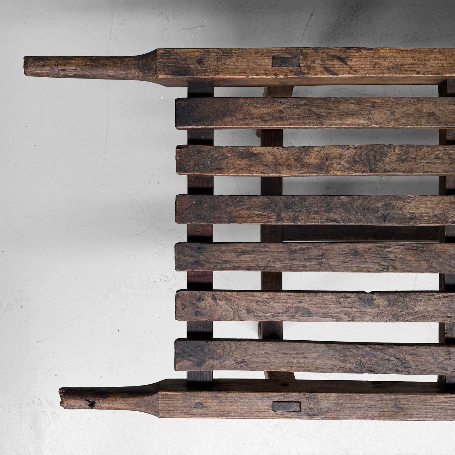 Antique French Carrying Stretcher / Display Bench, 1900s