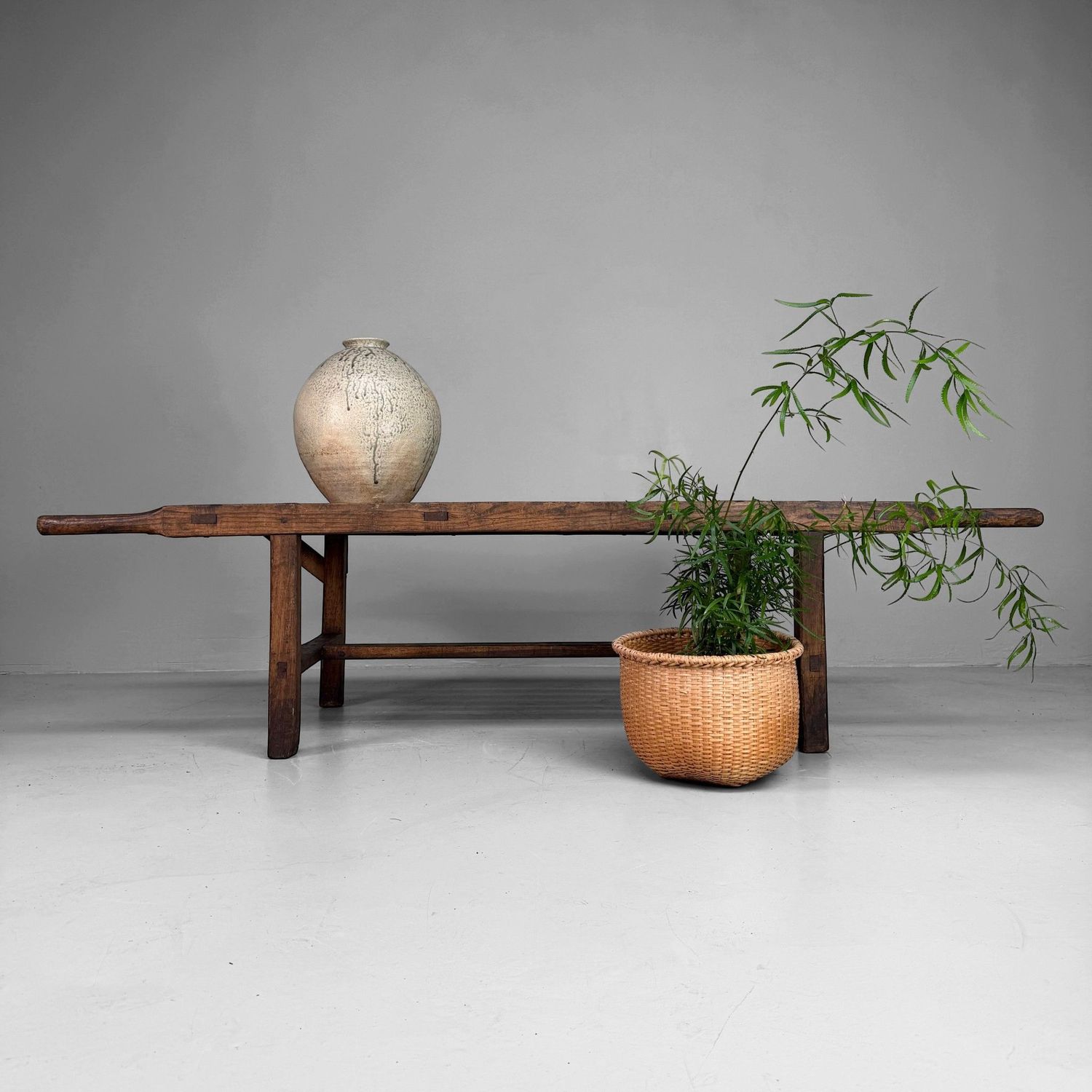 Antique French Carrying Stretcher / Display Bench, 1900s
