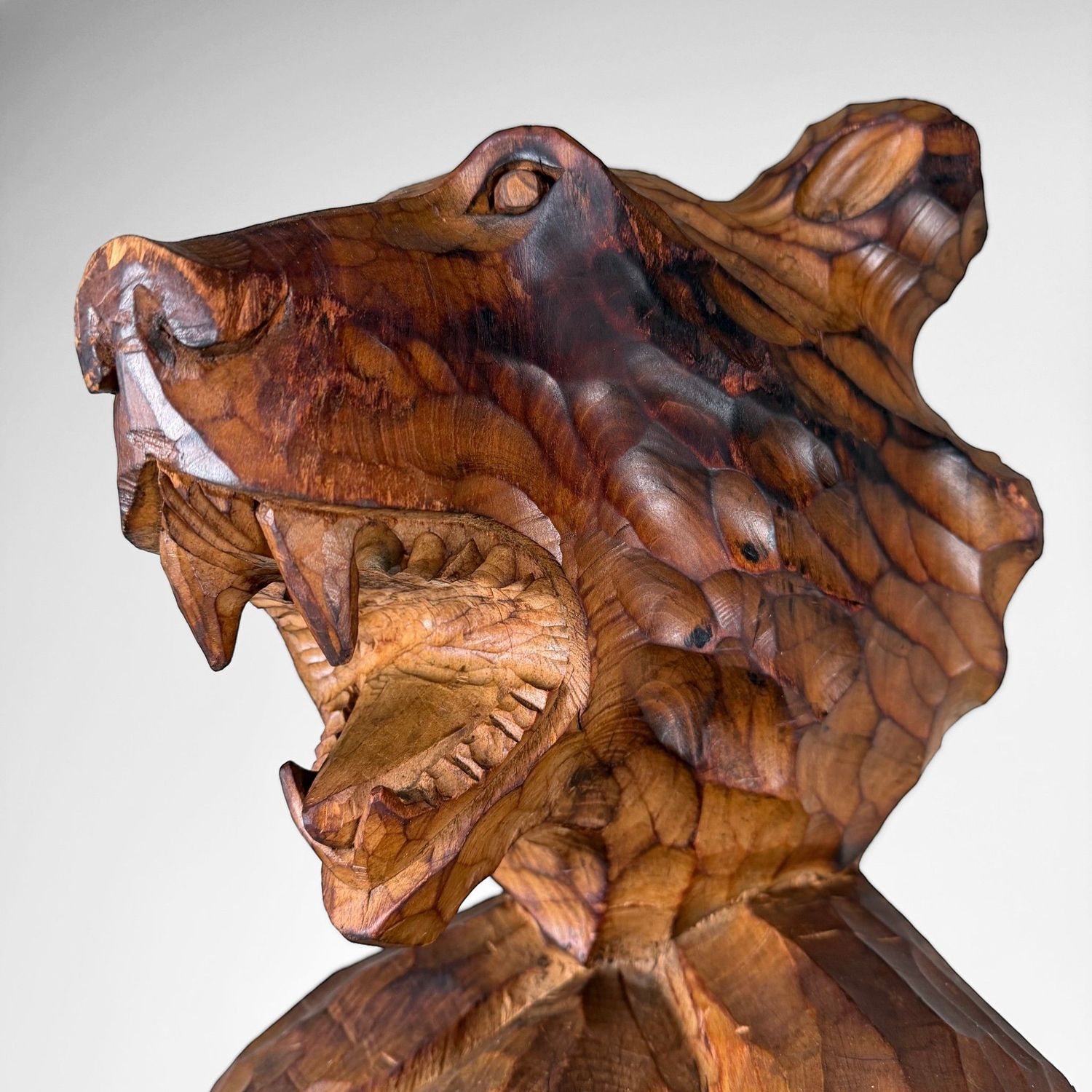 Monumental Ainu Totem Sculpture, Hokkaido Japan, 1960–1970s