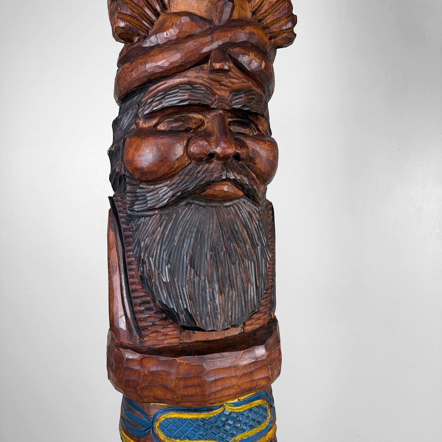 Monumental Ainu Totem Sculpture, Hokkaido Japan, 1960–1970s