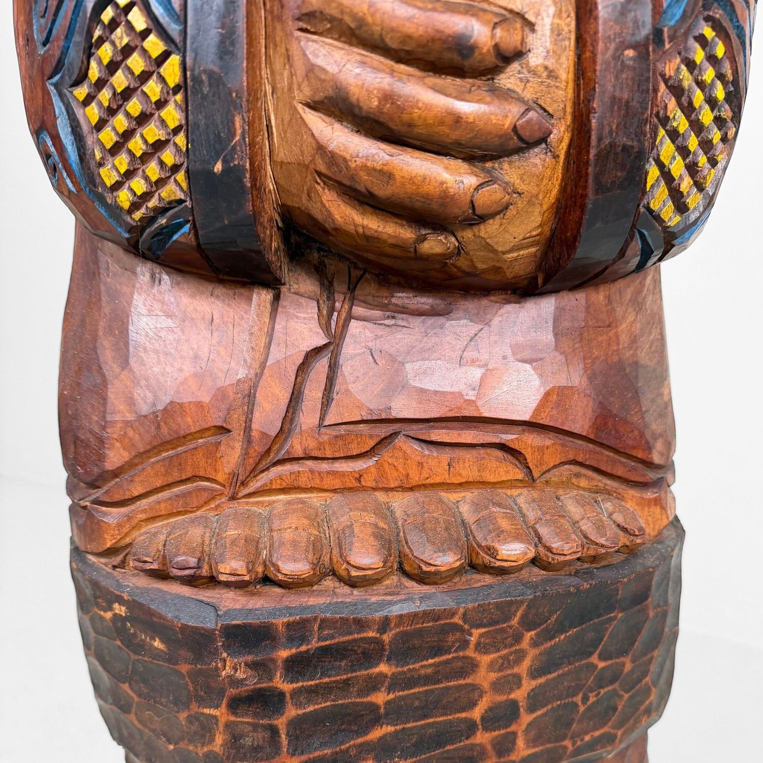 Monumental Ainu Totem Sculpture, Hokkaido Japan, 1960–1970s