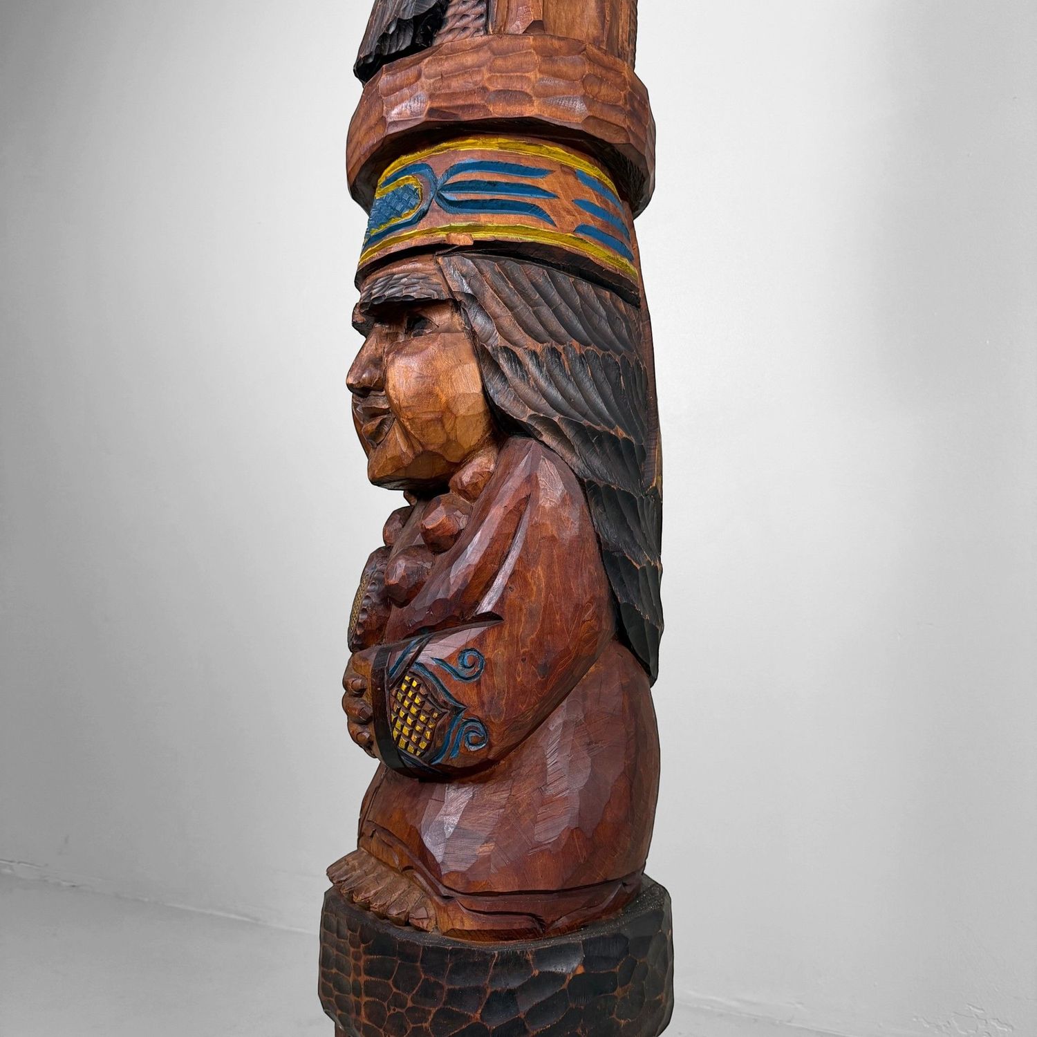 Monumental Ainu Totem Sculpture, Hokkaido Japan, 1960–1970s