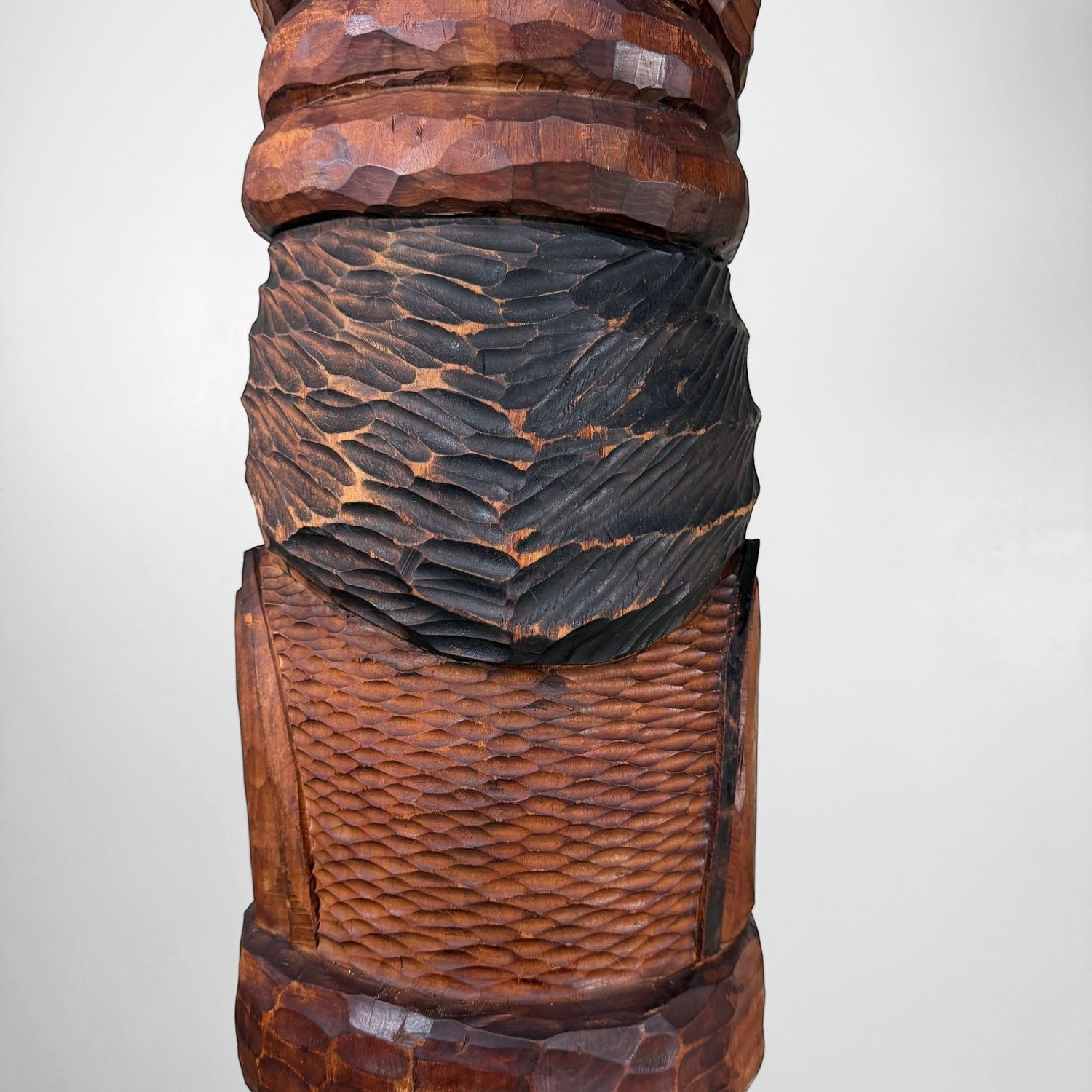 Monumental Ainu Totem Sculpture, Hokkaido Japan, 1960–1970s