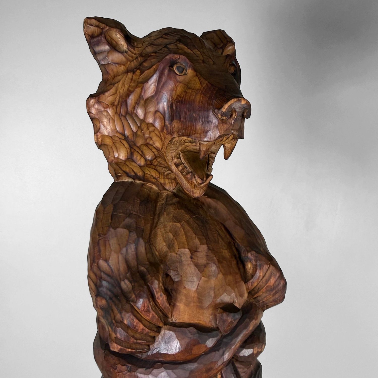 Monumental Ainu Totem Sculpture, Hokkaido Japan, 1960–1970s
