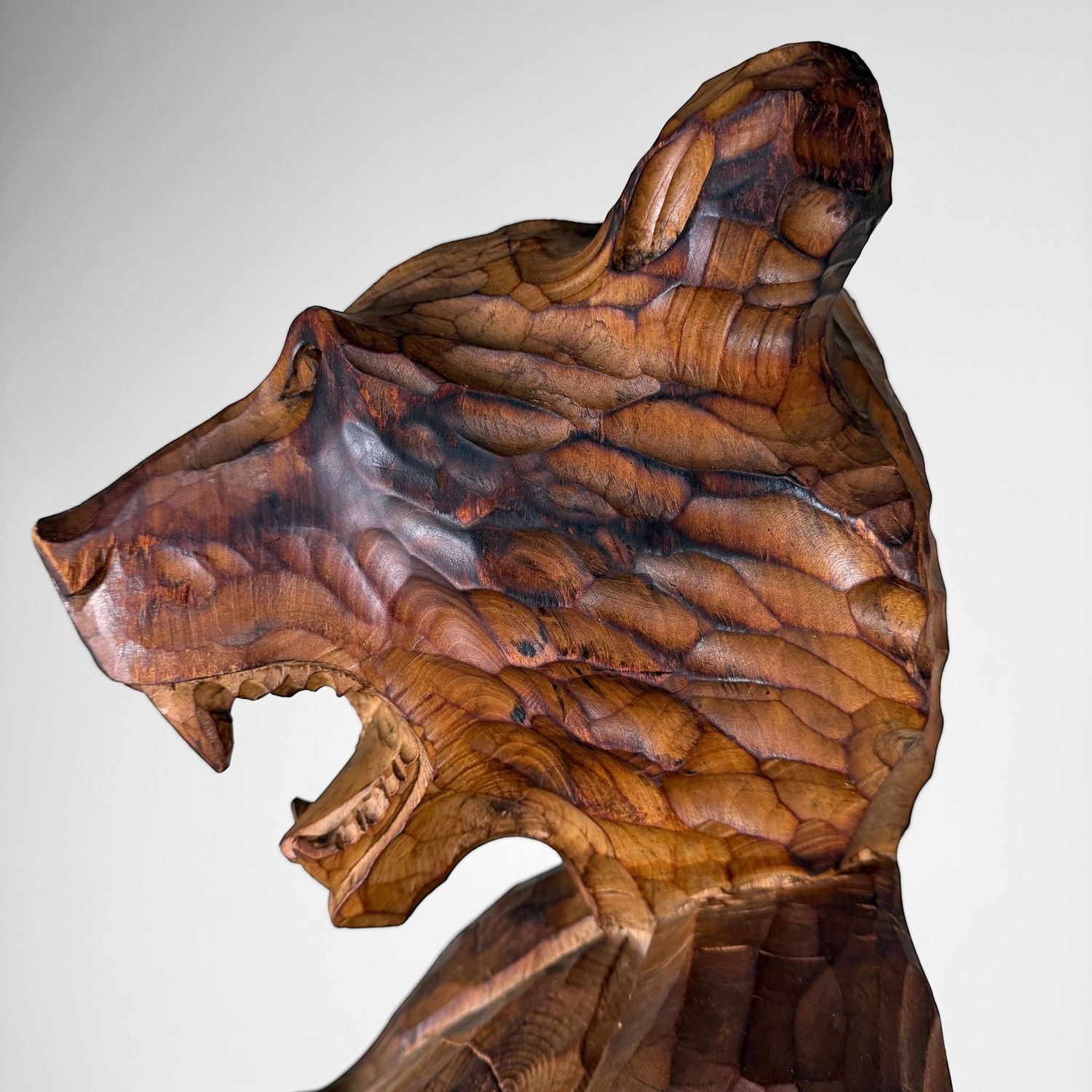 Monumental Ainu Totem Sculpture, Hokkaido Japan, 1960–1970s