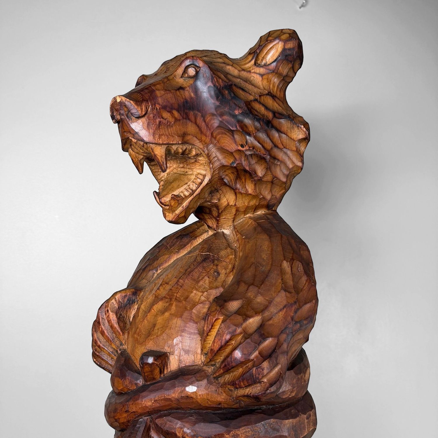 Monumental Ainu Totem Sculpture, Hokkaido Japan, 1960–1970s