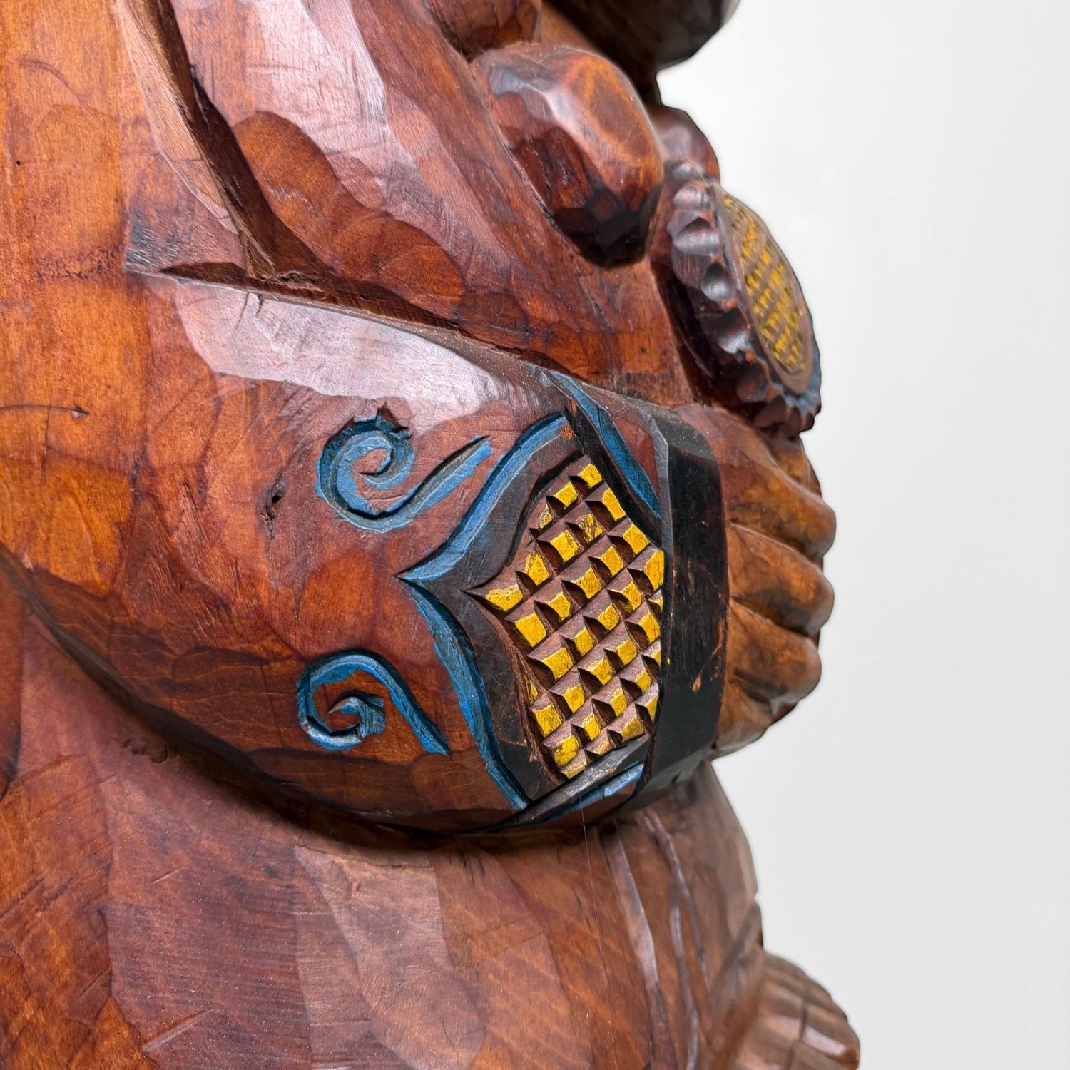 Monumental Ainu Totem Sculpture, Hokkaido Japan, 1960–1970s