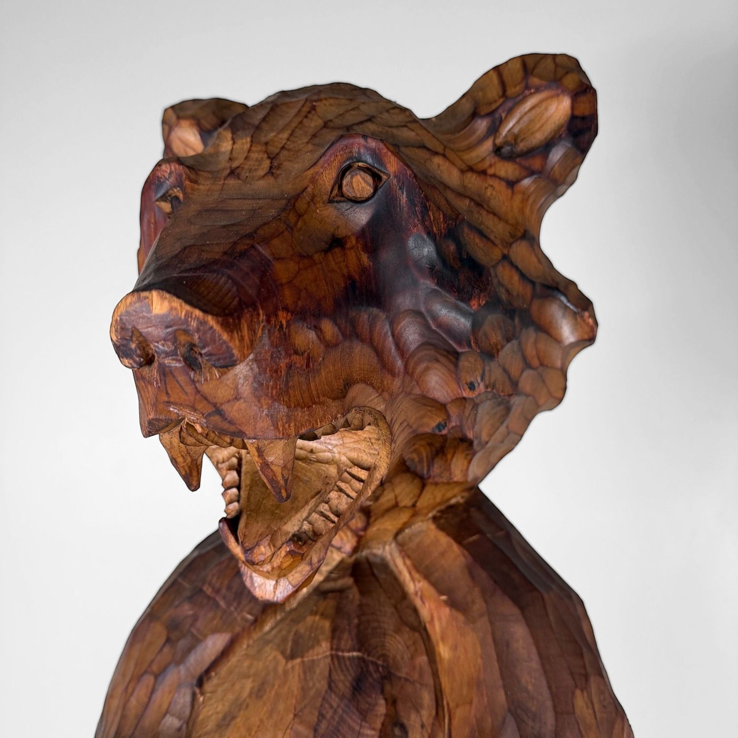 Monumental Ainu Totem Sculpture, Hokkaido Japan, 1960–1970s