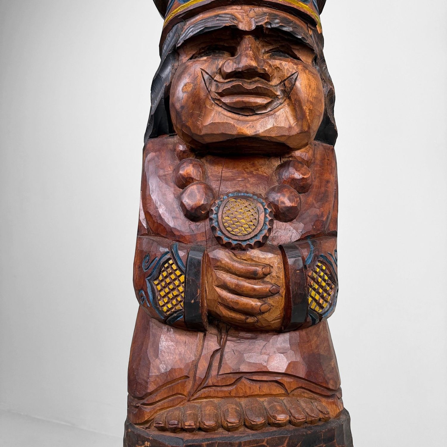 Monumental Ainu Totem Sculpture, Hokkaido Japan, 1960–1970s