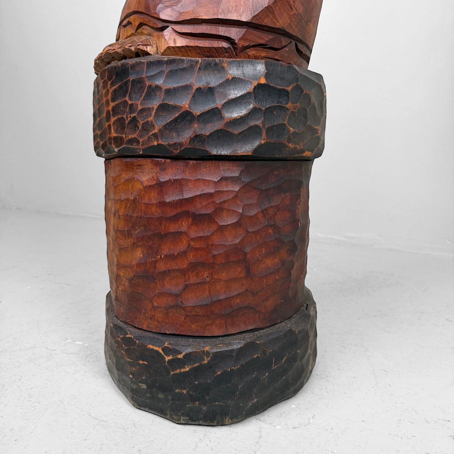 Monumental Ainu Totem Sculpture, Hokkaido Japan, 1960–1970s