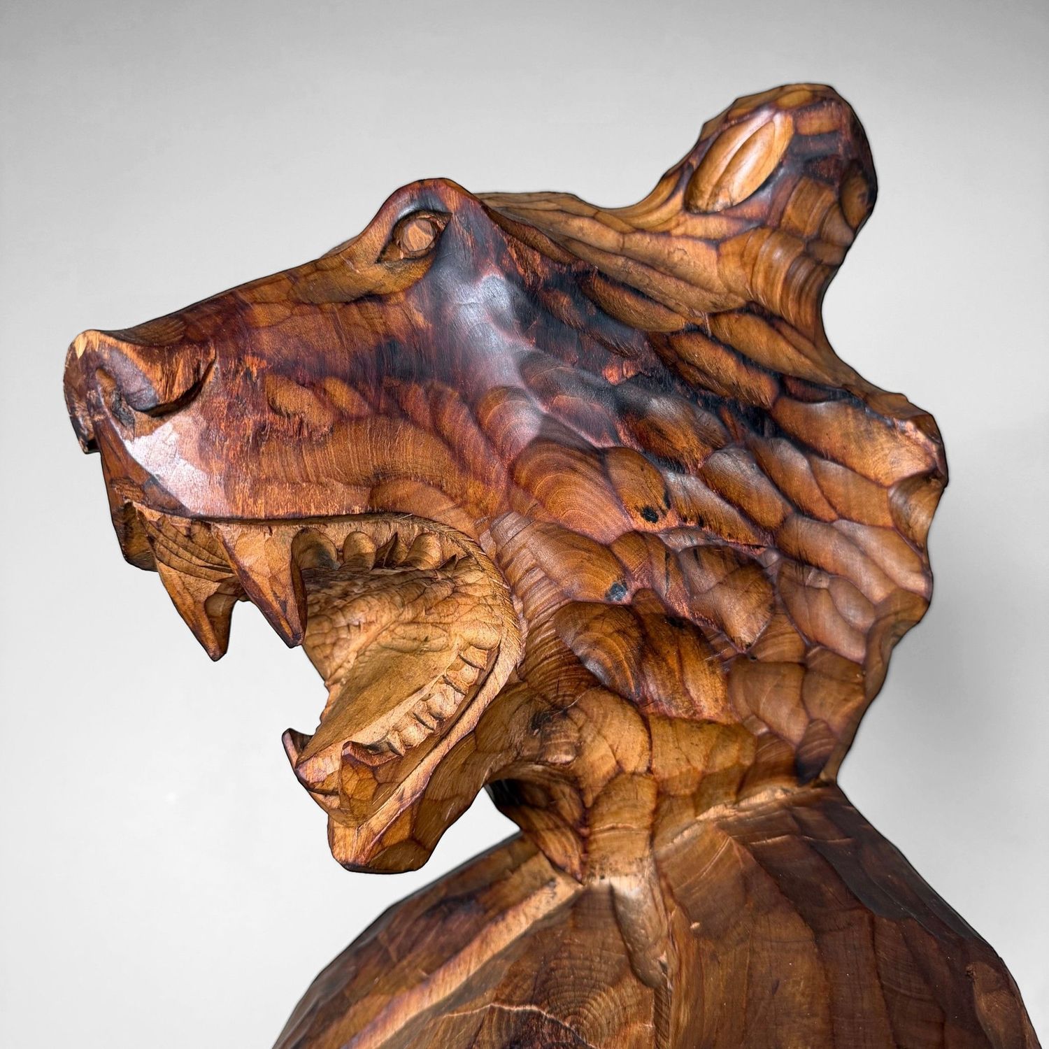 Monumental Ainu Totem Sculpture, Hokkaido Japan, 1960–1970s