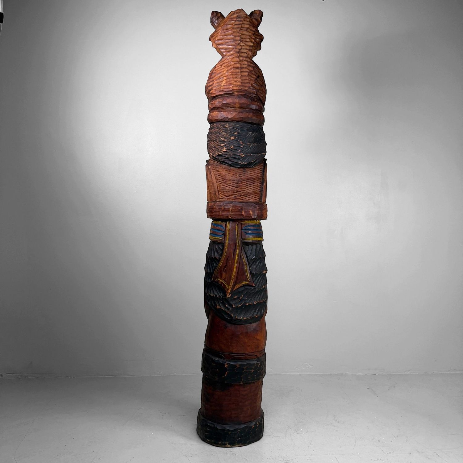 Monumental Ainu Totem Sculpture, Hokkaido Japan, 1960–1970s
