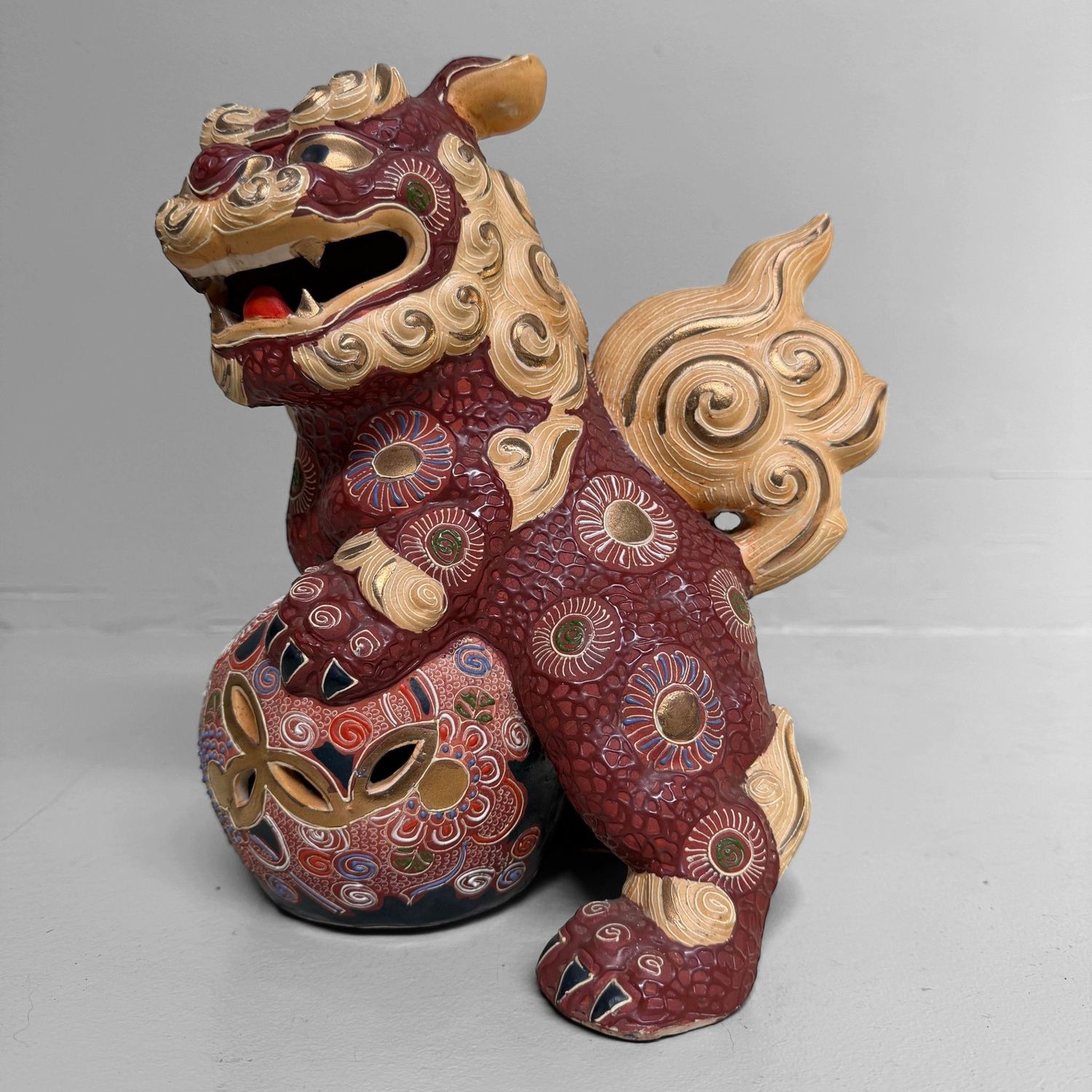 ​Japanse Kutani Shishi Leeuw, 1960–1980s