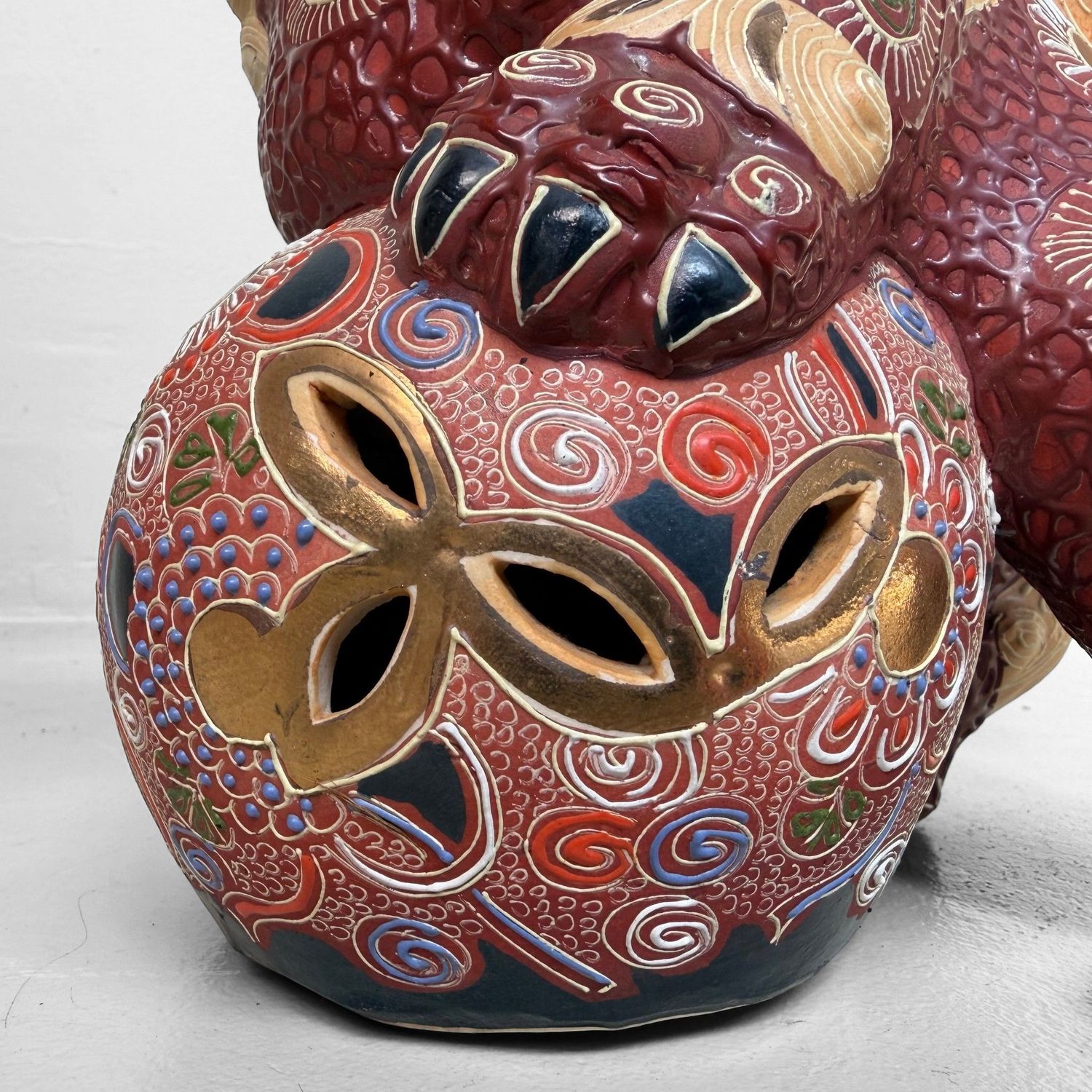 ​Japanse Kutani Shishi Leeuw, 1960–1980s