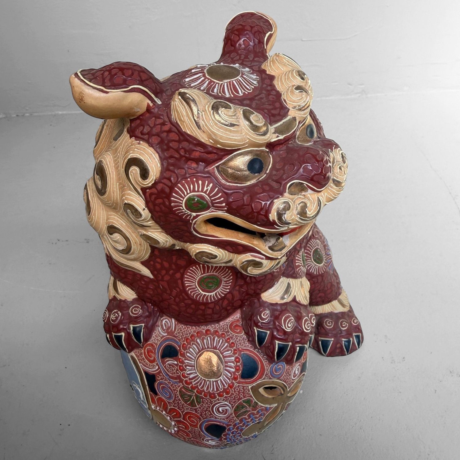 ​Japanse Kutani Shishi Leeuw, 1960–1980s