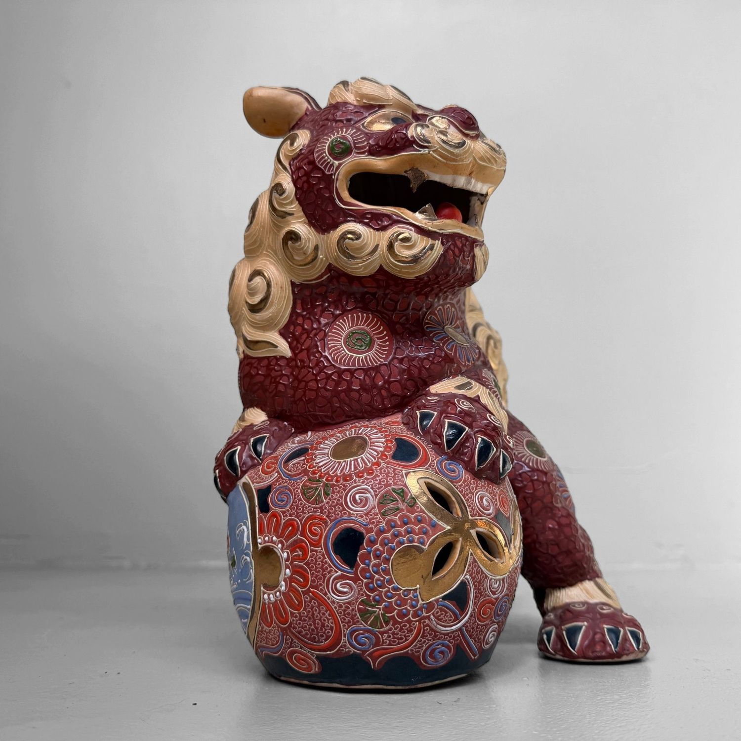 ​Japanse Kutani Shishi Leeuw, 1960–1980s