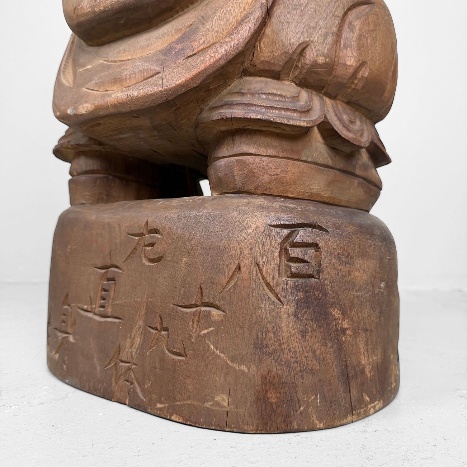 ​Groot Japans Houten Daikoku Beeld, 1930s