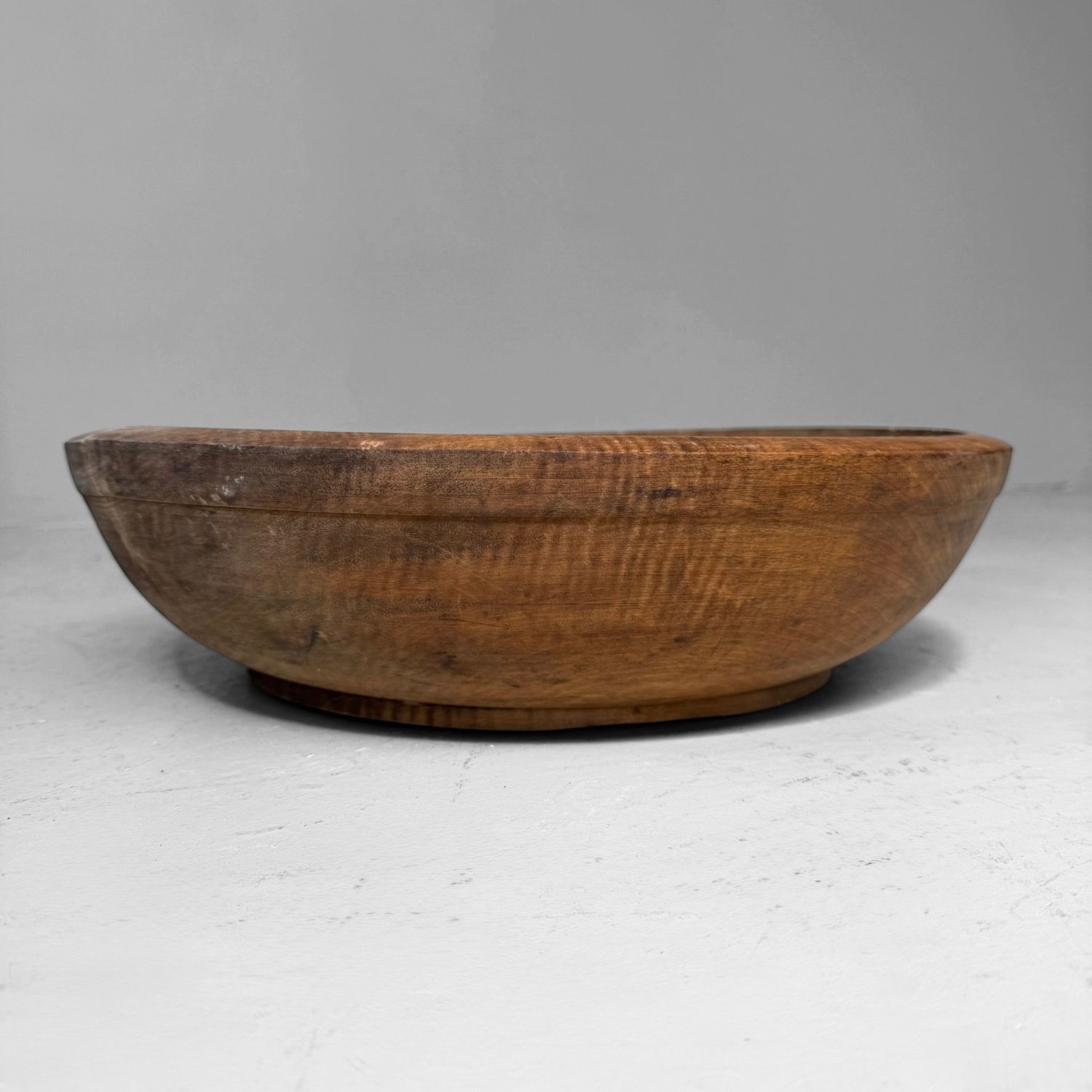 ​Antieke Japanse Houten Mengkom / Kibachi, 1949