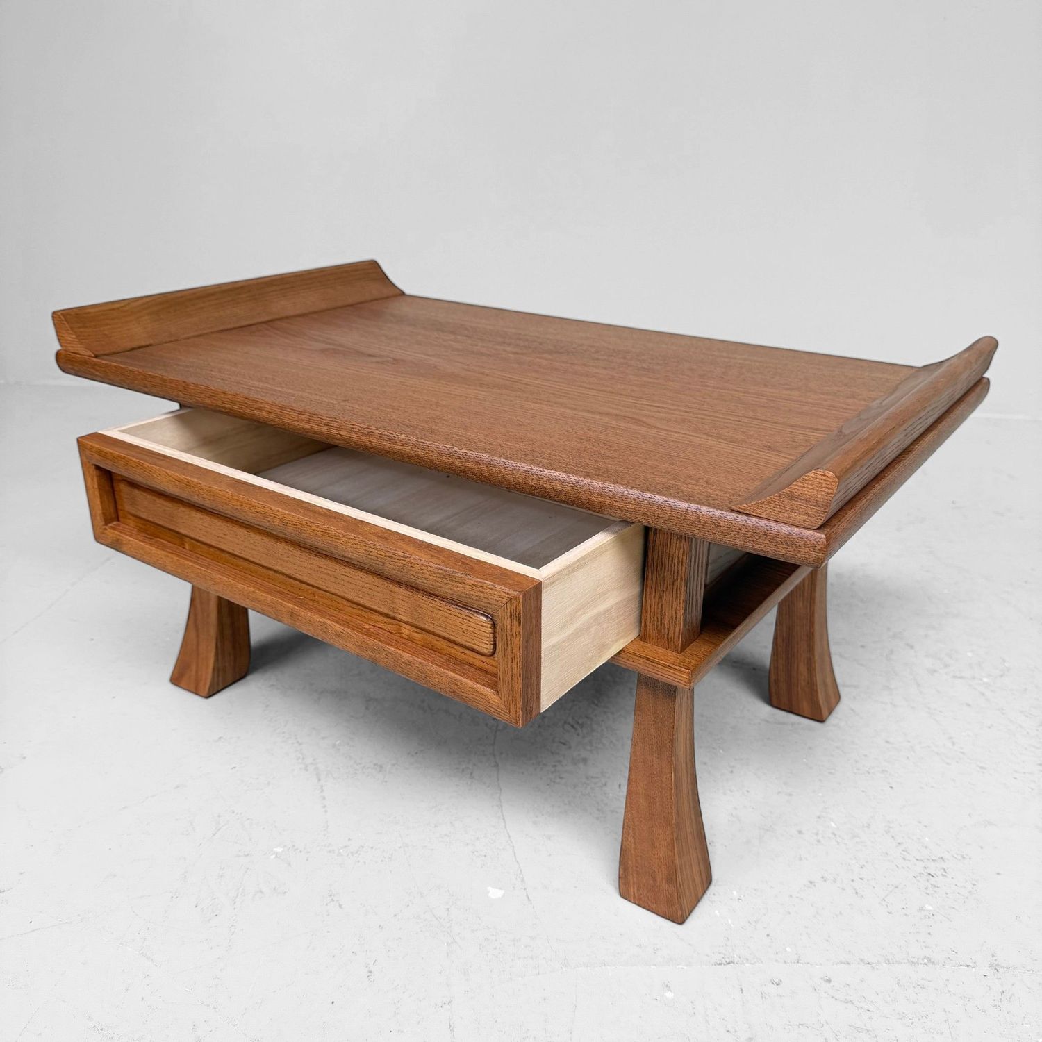 Vintage Japans Displaytafeltje met Lade, 1960–1970s