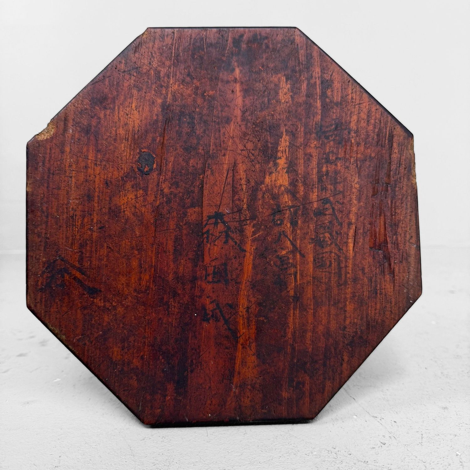 Antique Japanese Wooden Shokudai Candle Stand, c. 1870