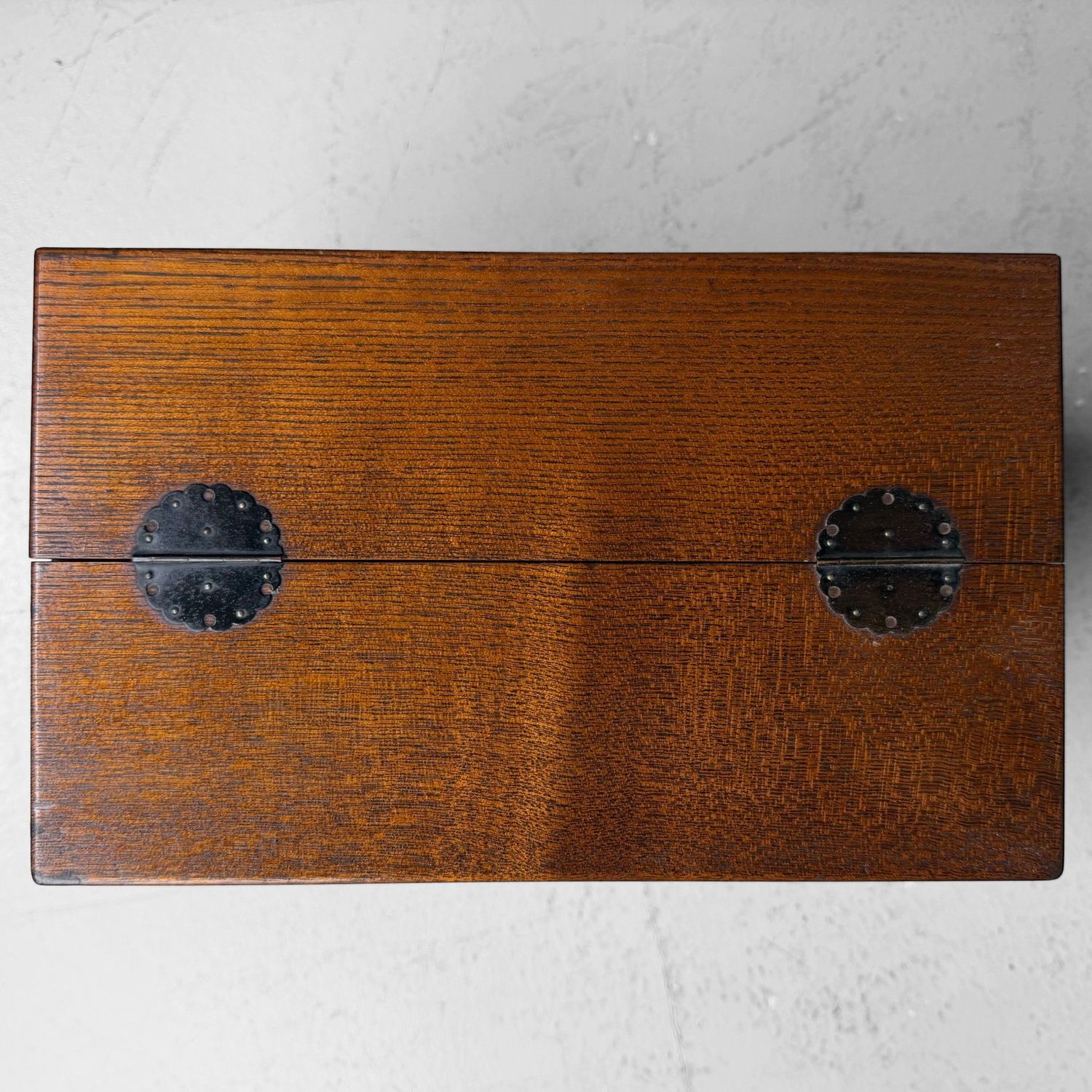 Antique Japanese Haribako Sewing Box, 1920s