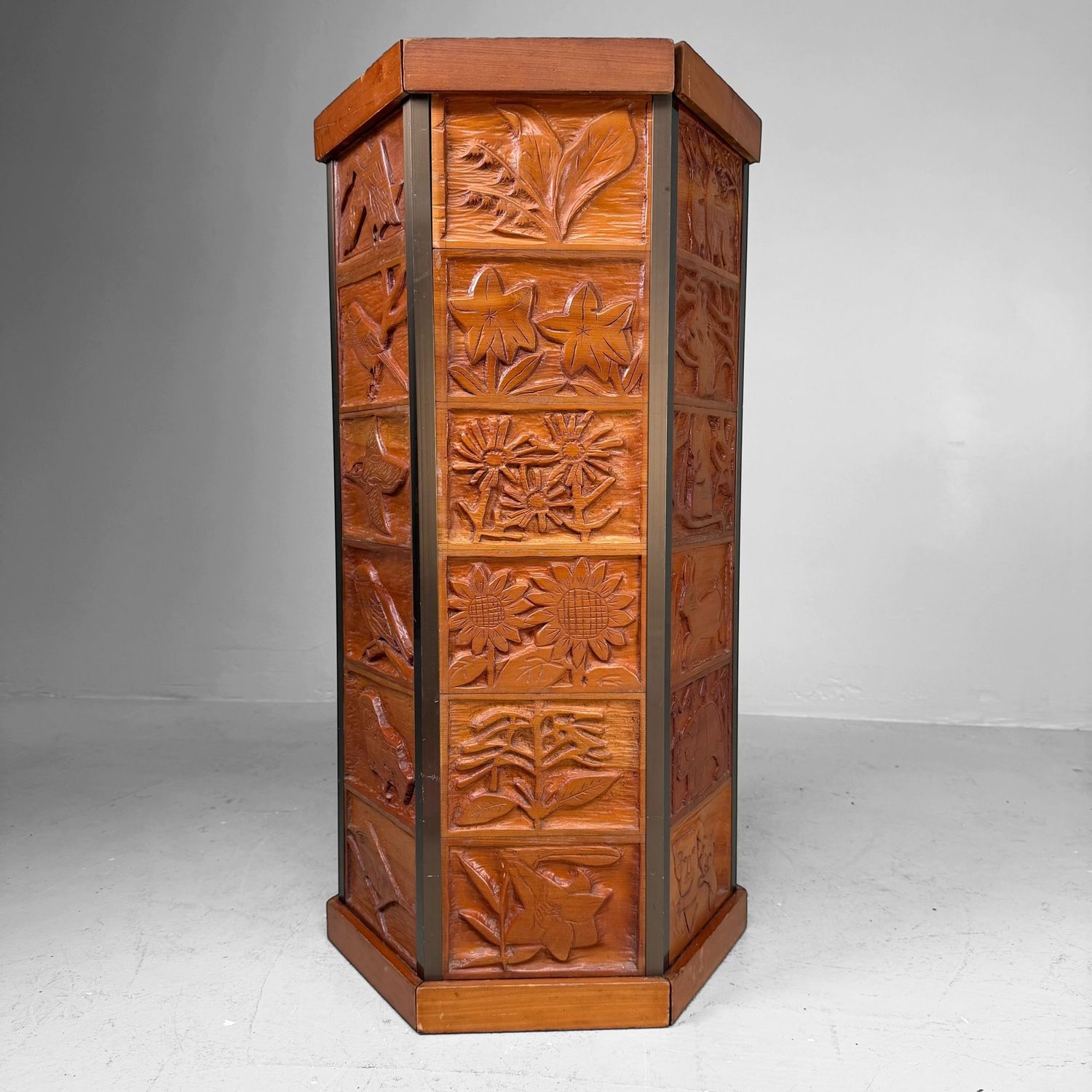 Japanse Kadai Plantenstandaard / Decoratieve Sokkel, 1994