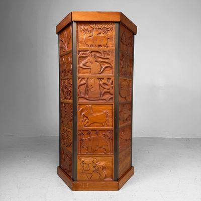 Japanse Kadai Plantenstandaard / Decoratieve Sokkel, 1994