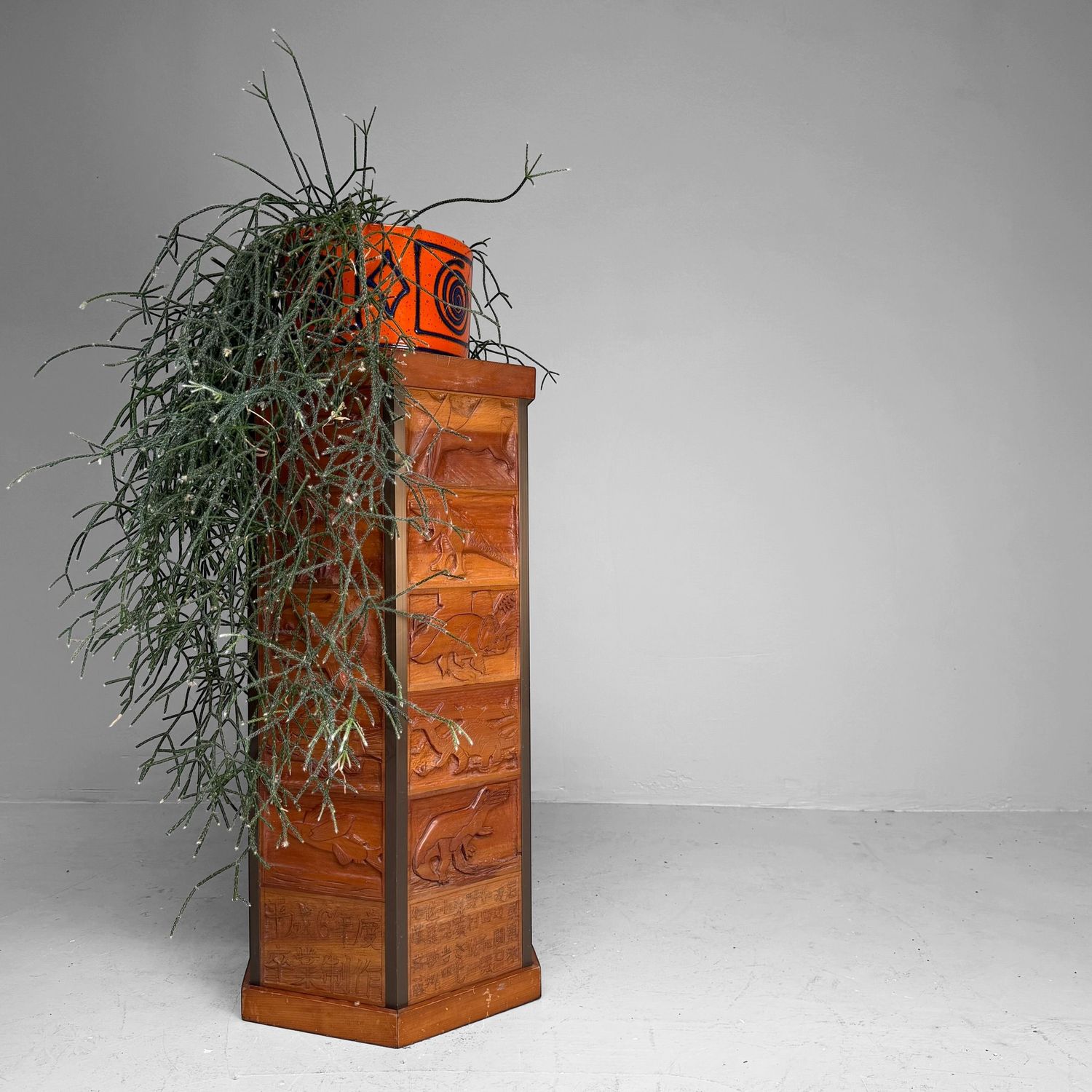 Japanse Kadai Plantenstandaard / Decoratieve Sokkel, 1994
