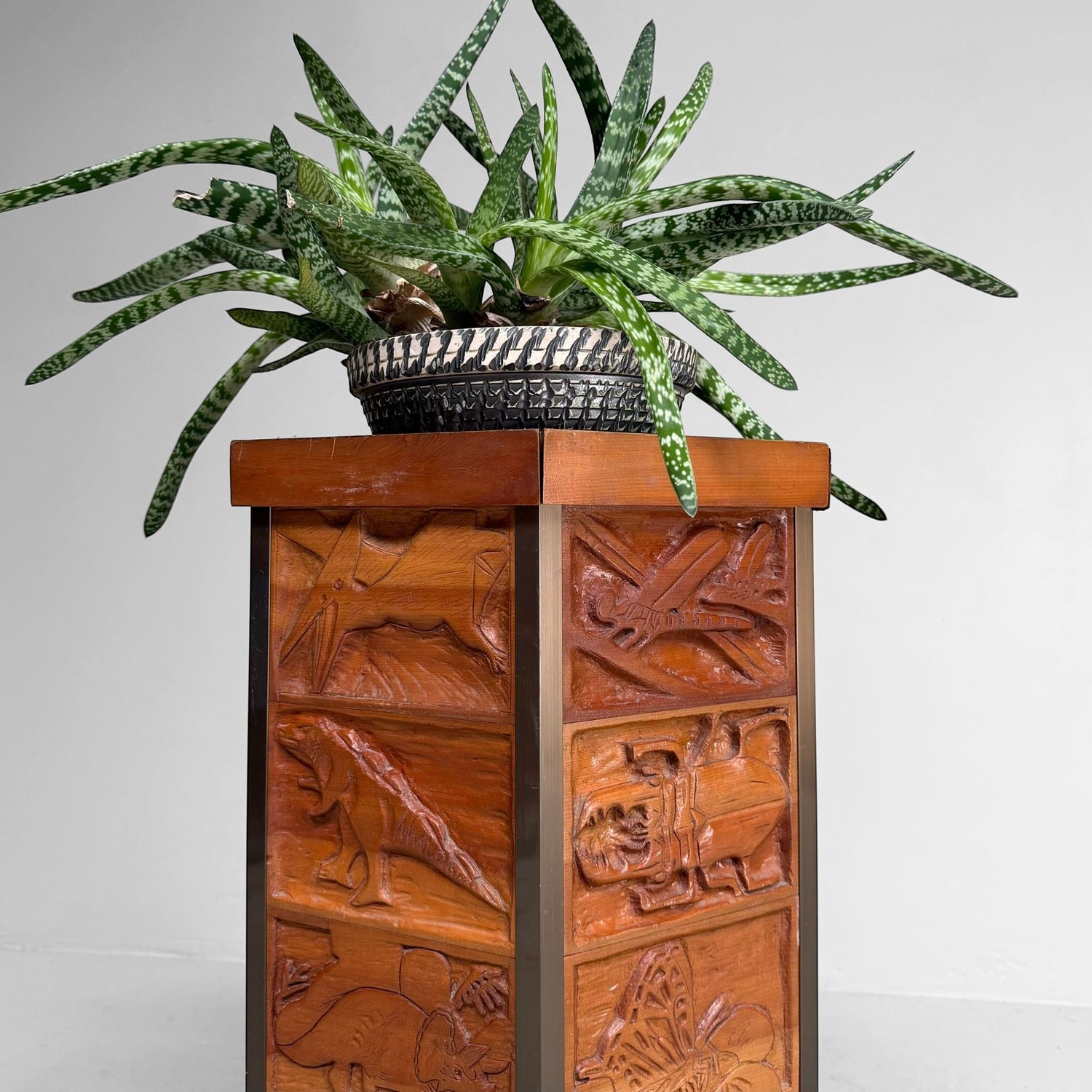 Japanse Kadai Plantenstandaard / Decoratieve Sokkel, 1994