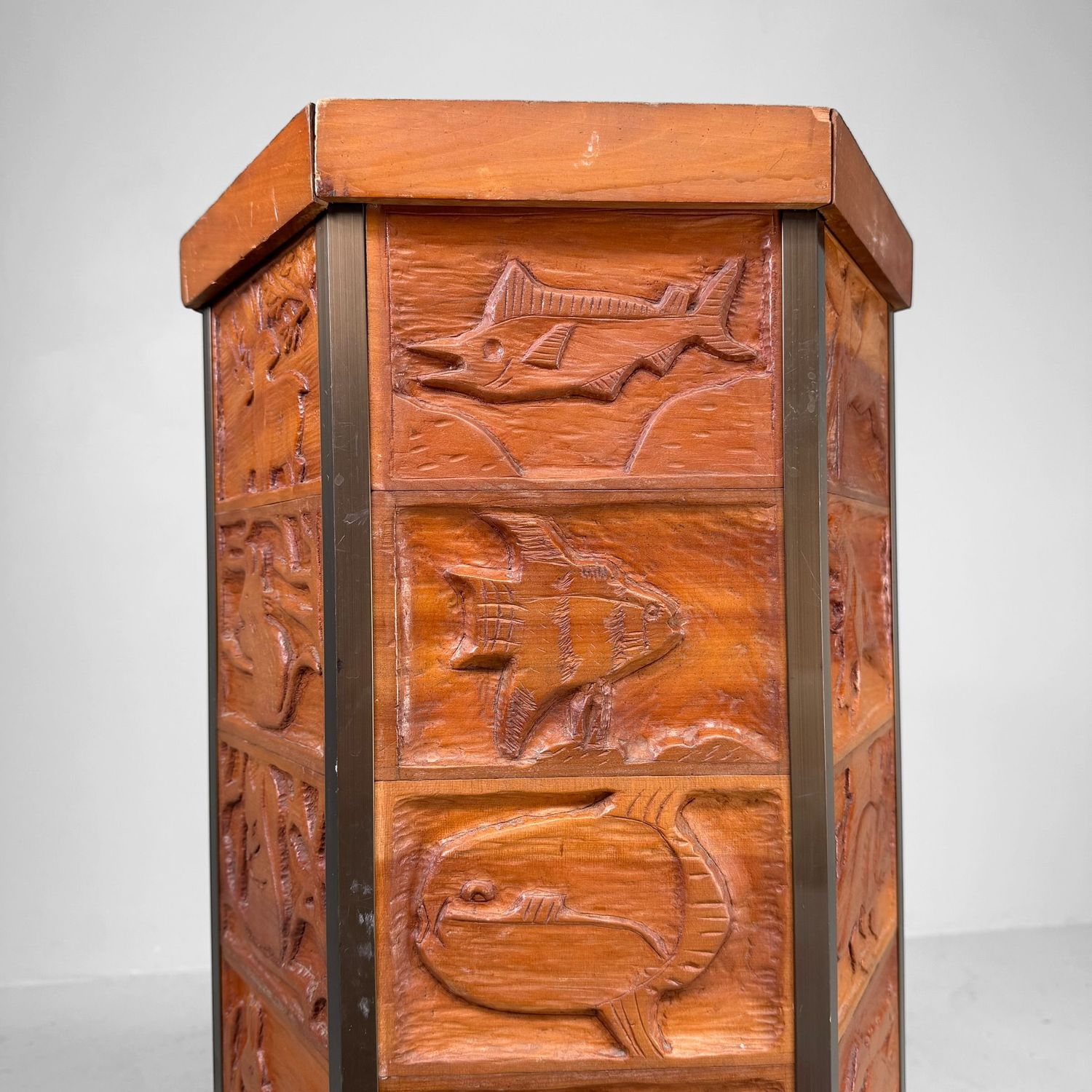 Japanse Kadai Plantenstandaard / Decoratieve Sokkel, 1994