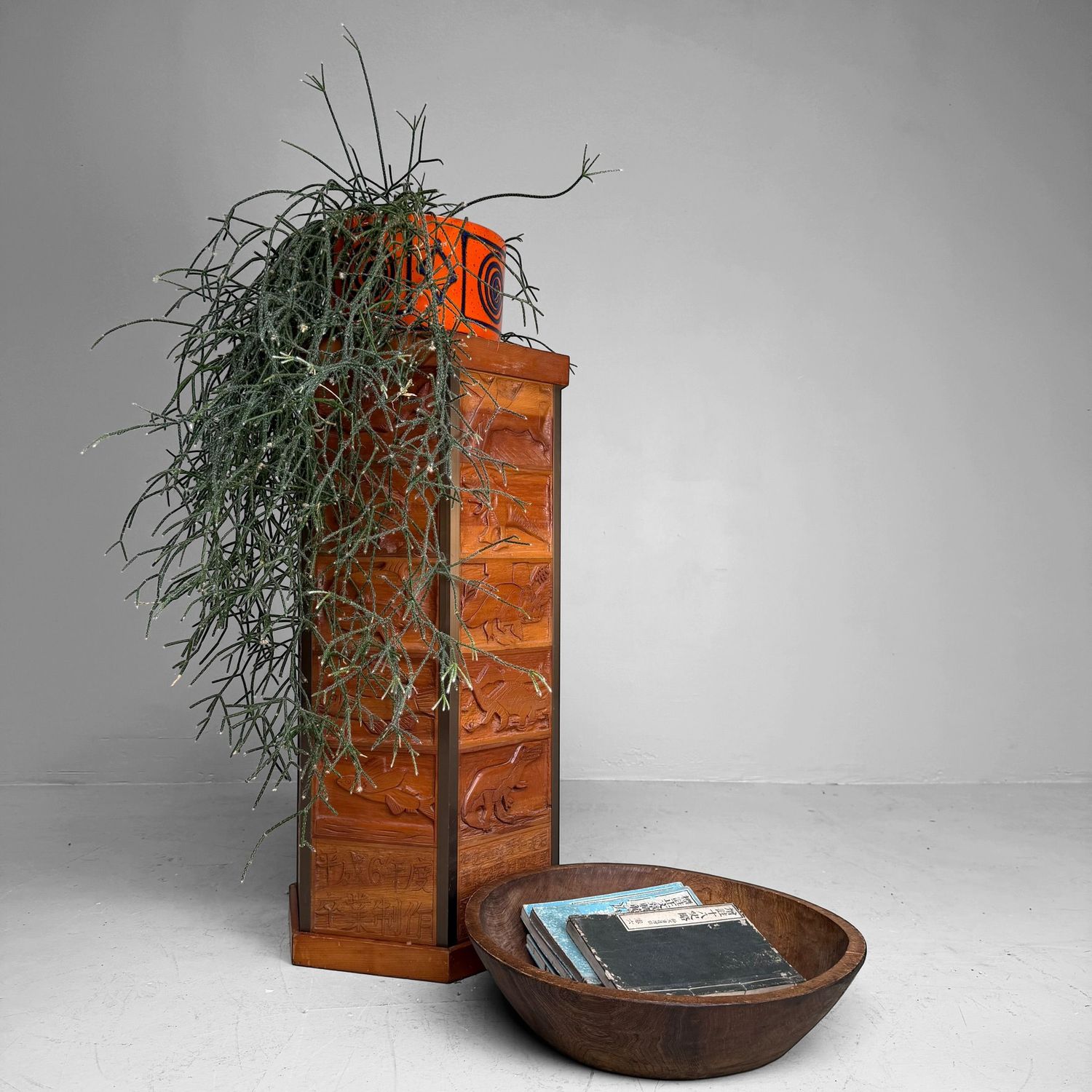 Japanse Kadai Plantenstandaard / Decoratieve Sokkel, 1994