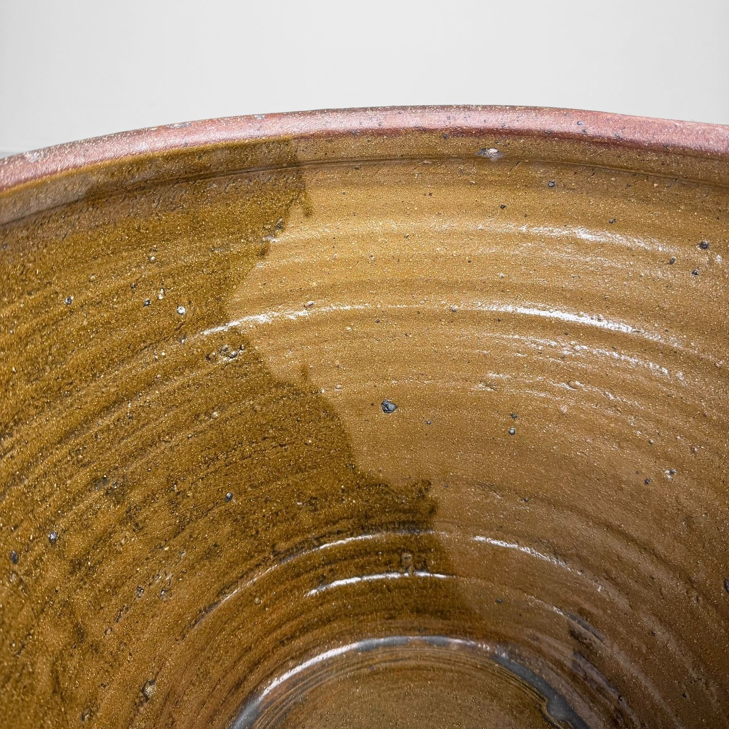 ​Japanse Aardewerken Planter / Decoratieve Pot, 1960s