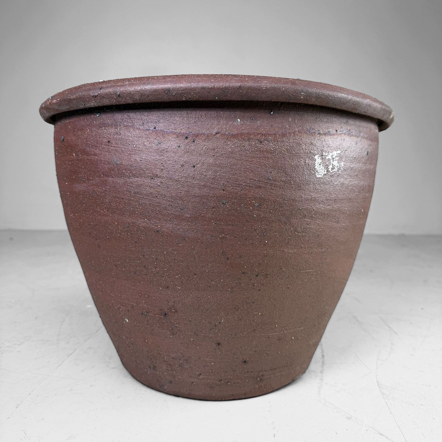 ​Japanse Aardewerken Planter / Decoratieve Pot, 1960s