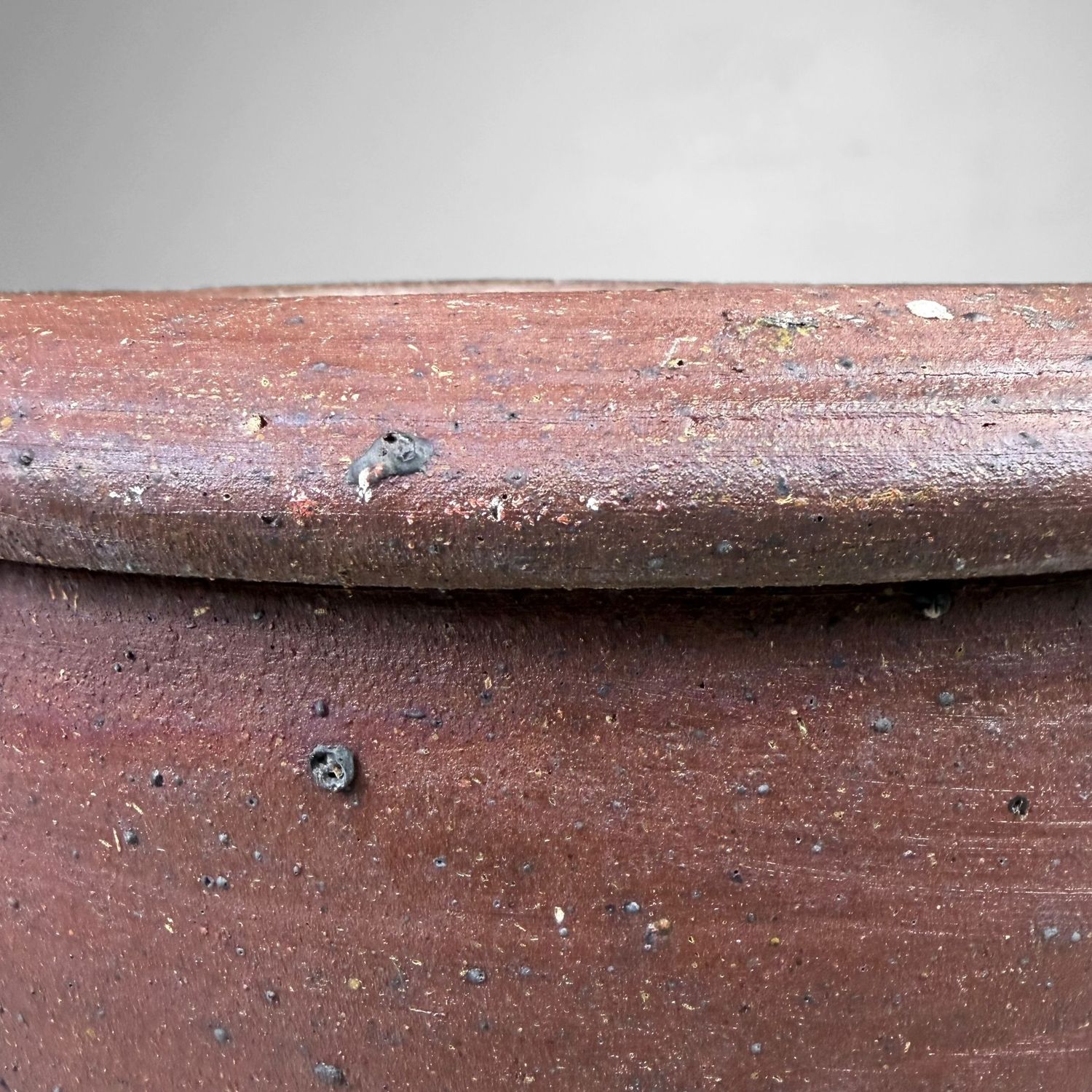 ​Japanse Aardewerken Planter / Decoratieve Pot, 1960s