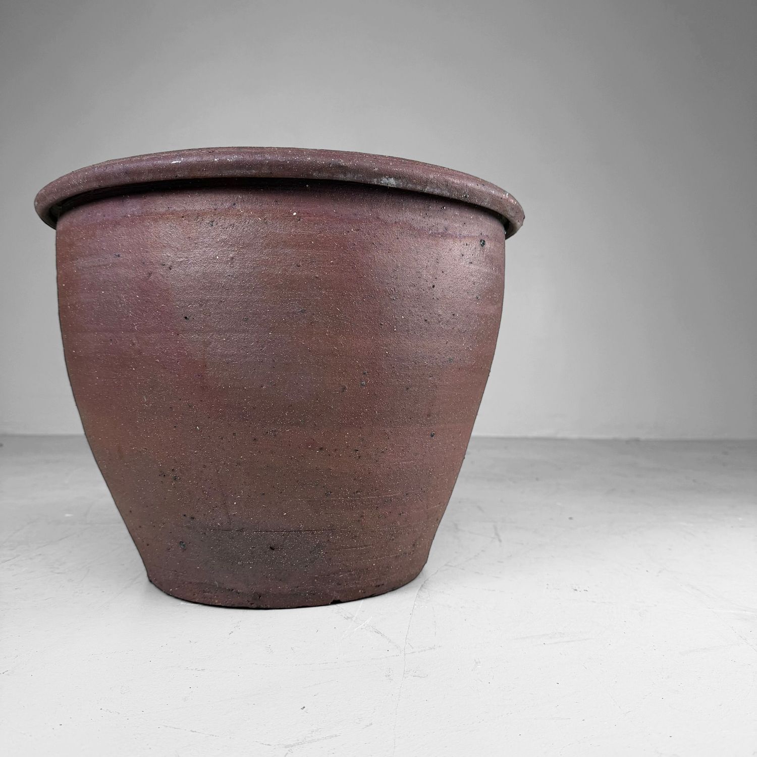 ​Japanse Aardewerken Planter / Decoratieve Pot, 1960s