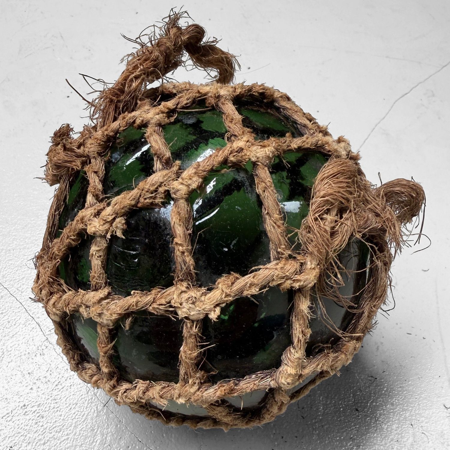 Set of Japanese Ukidama Glass Fishing Floats, 1950s
