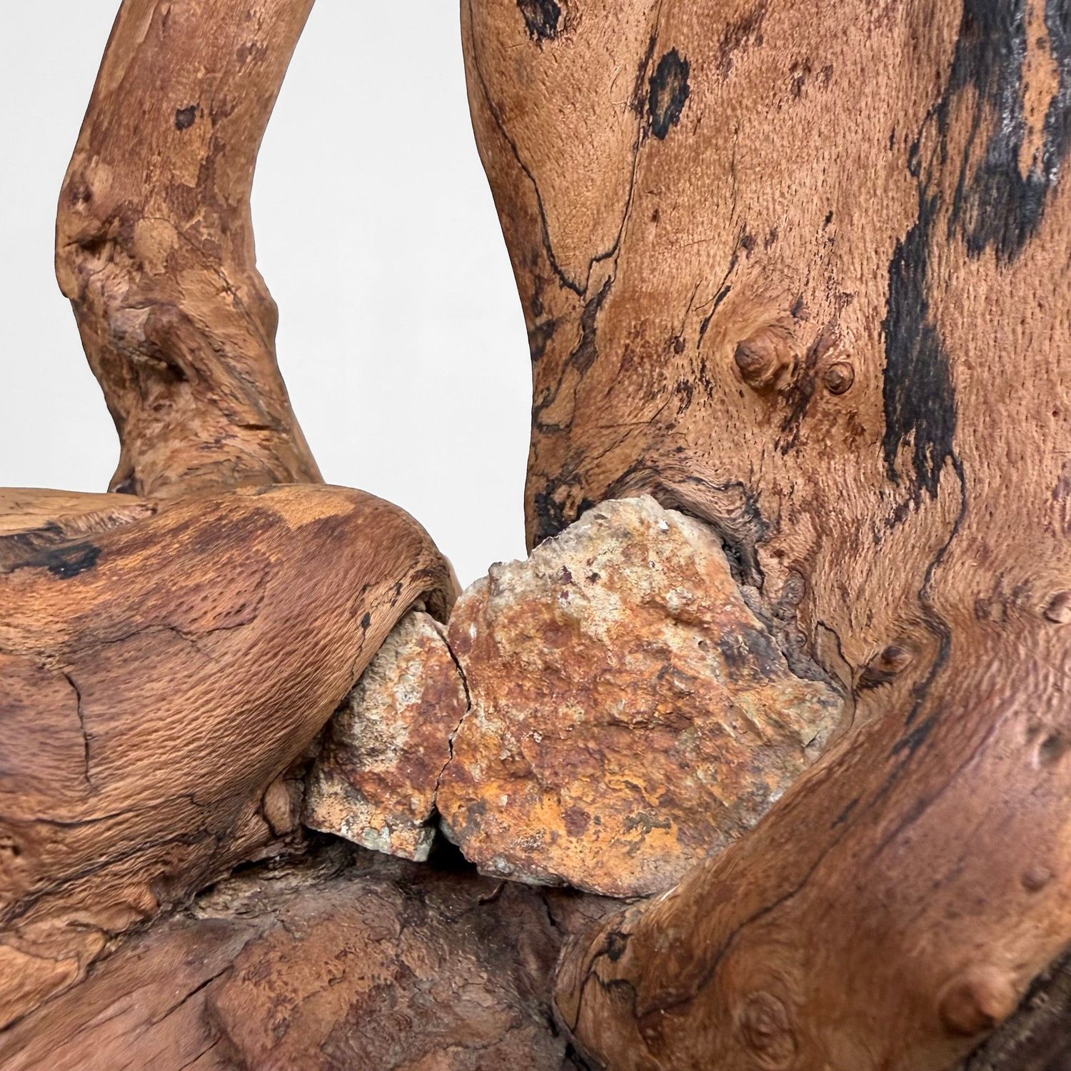 Japanese Koboku Root Wood Sculpture / Ikebana Object, 1960s