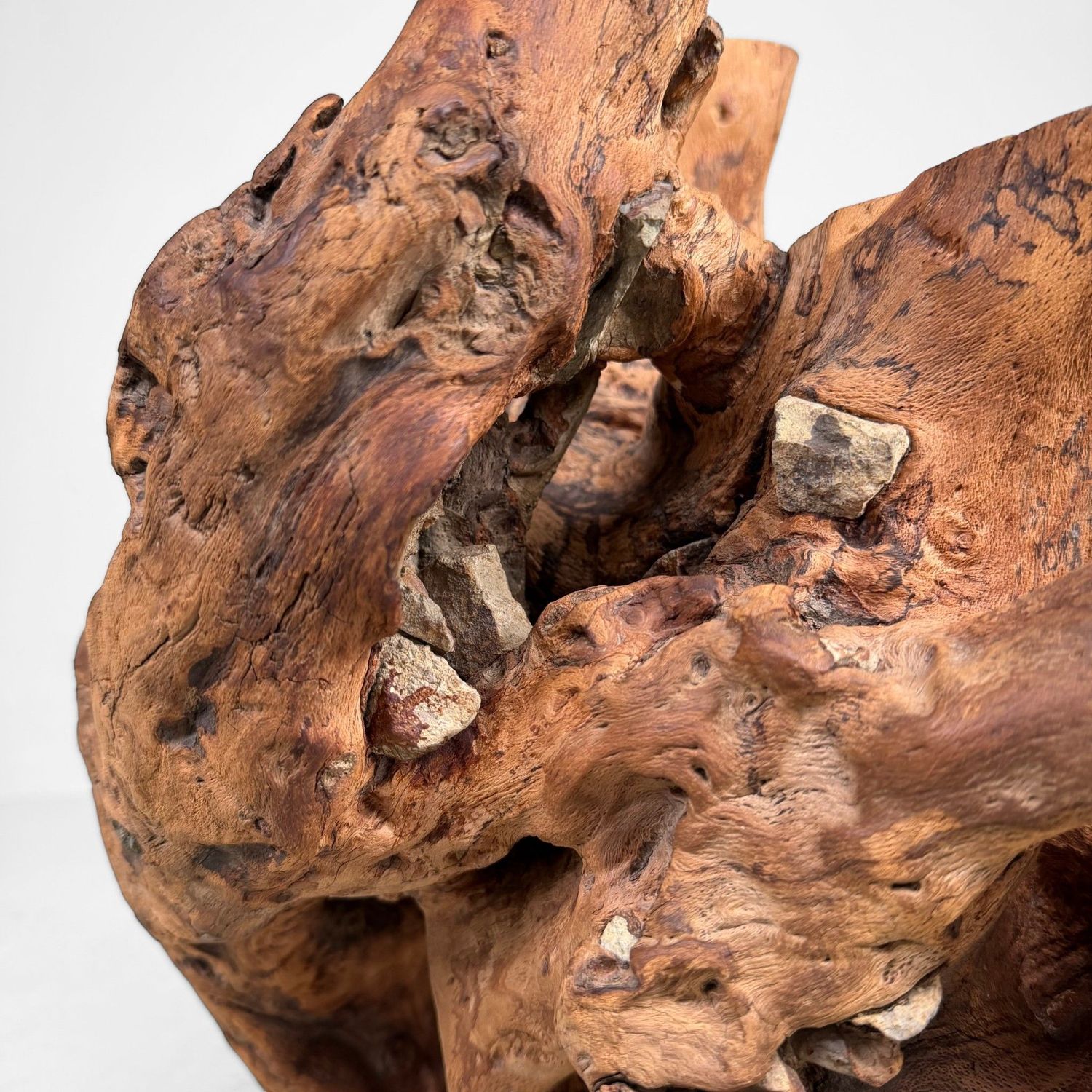 Japanese Koboku Root Wood Sculpture / Ikebana Object, 1960s