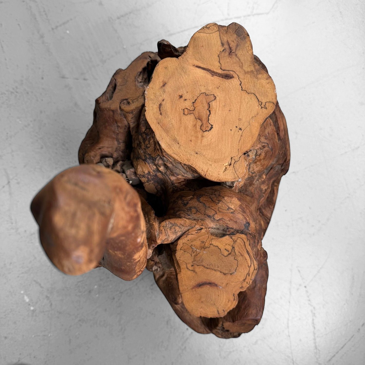 Japanese Koboku Root Wood Sculpture / Ikebana Object, 1960s