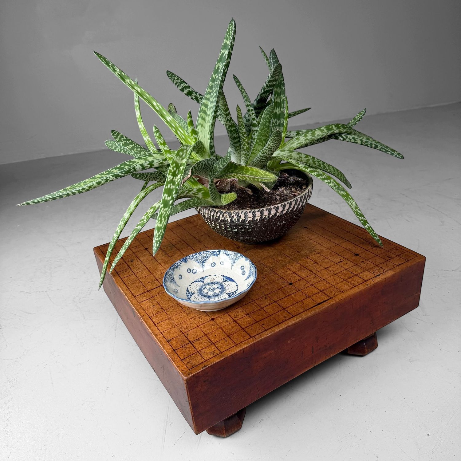 Japanse Go-Ban Speeltafel / Lage Displaytafel, 1930s